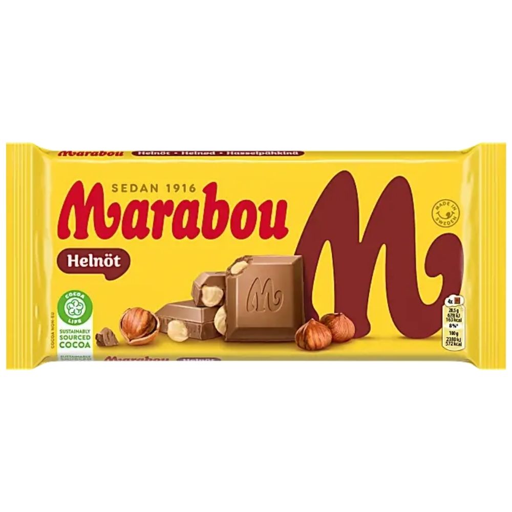 Marabou Whole-nut Bar 200g