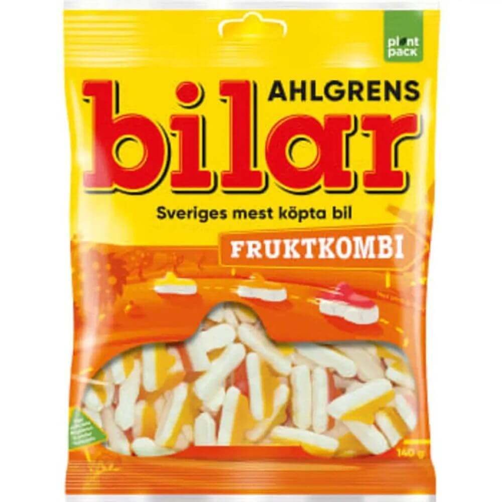 Ahlgrens Bilar Fruktkombi 140g
