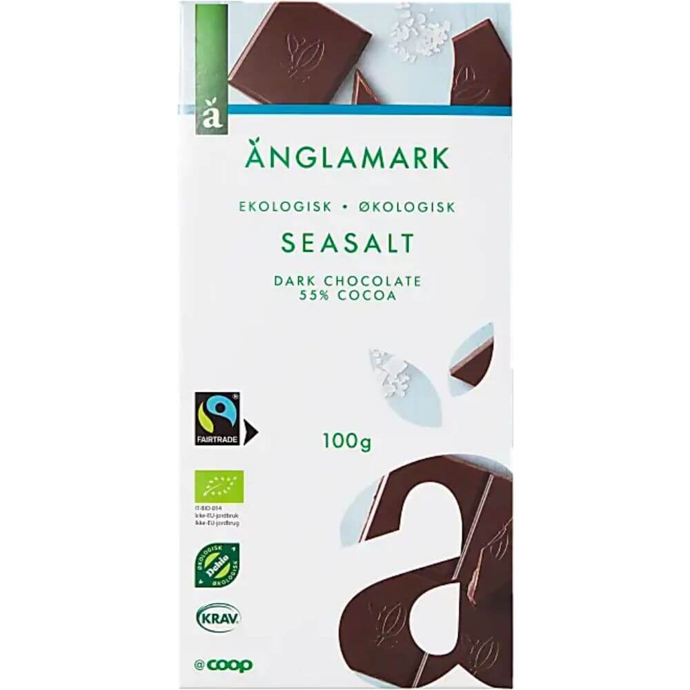 Anglamark Dark Chocolate Sea Salt Eco 100g