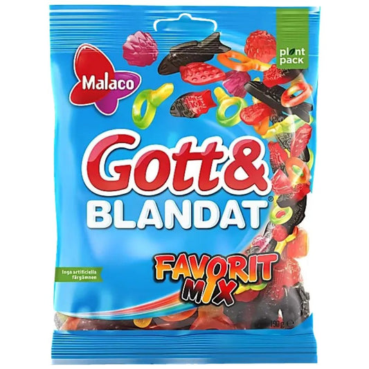 Malaco Gott Blandat Favorit 190g