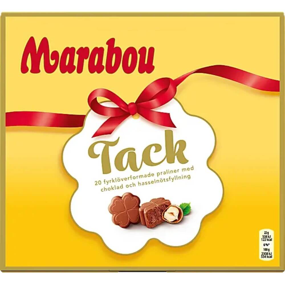 Marabou Chocolate Pralines Thank you 110g