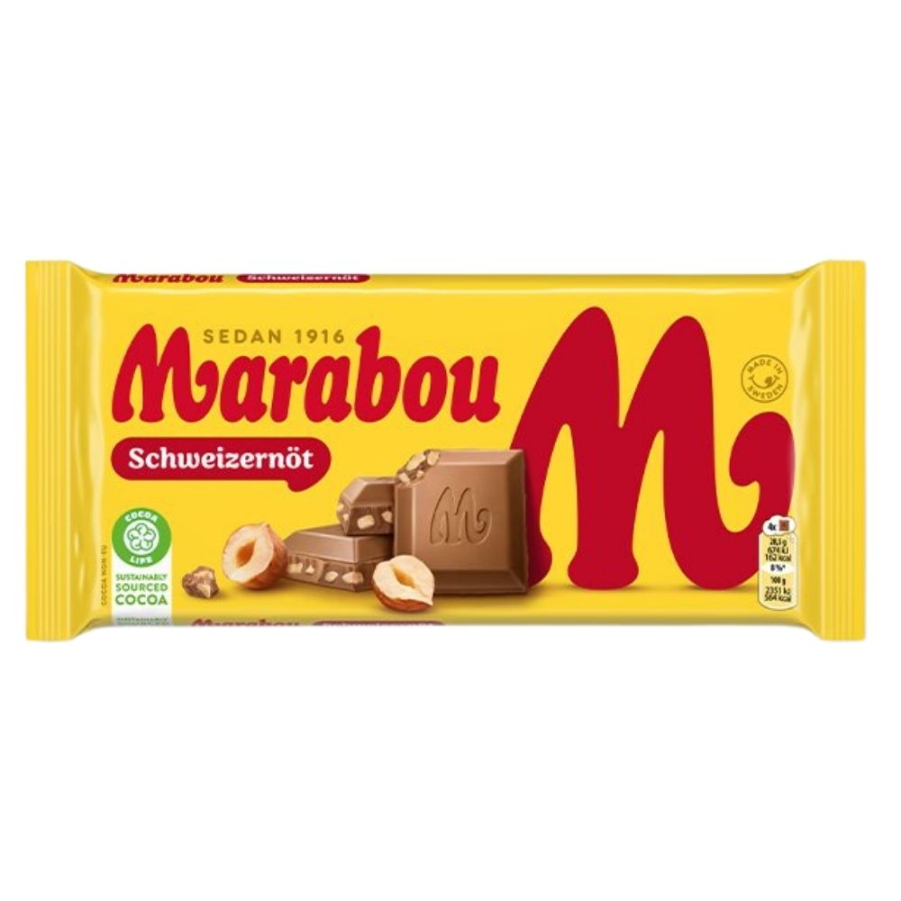 Marabou Swiss Nut Bar 200g