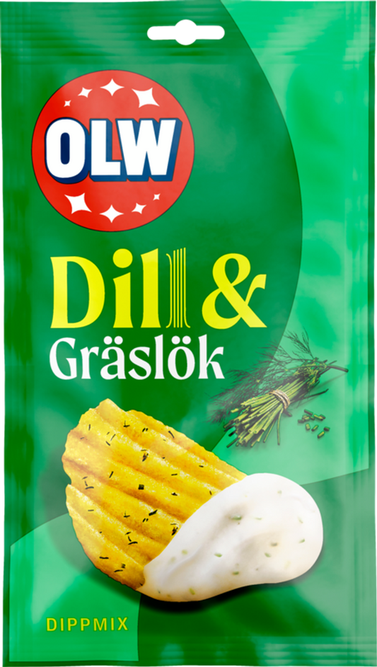 OLW Dippmix Dill & Gräslök 24g